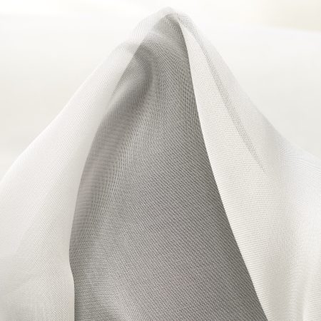 SILK, ORGANZA, SNOW WHITE