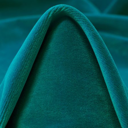 VELVET, COTTON, TROPICAL GREEN