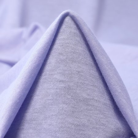 SINGLE JERSEY, COTTON, LAVENDER GRAY