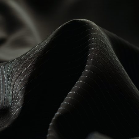 VISCOSE, LINING, STRIPES, BLACK RAVEN