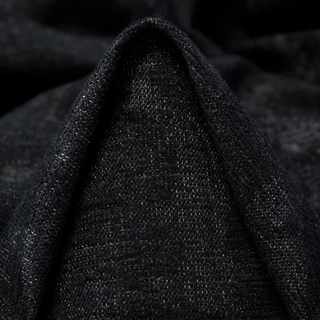 JACQUARD, WOOL COTTON, FLORAL, CHARCOAL ART