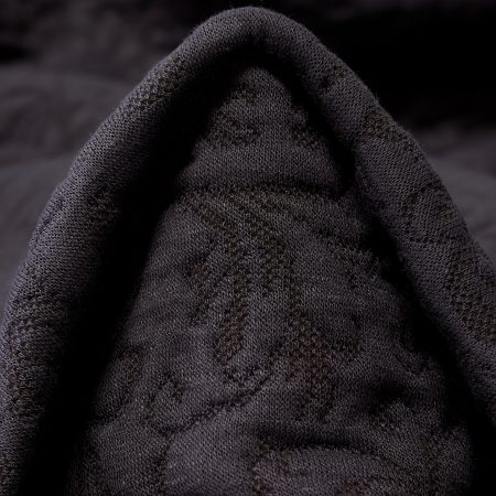 JERSEY, JACQUARD, COFFEE