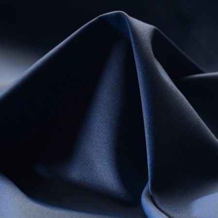 COTTON, ELASTIC, COATED, BLUE QUARTZ