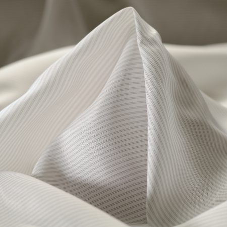 CUPRO, LINING, STRIPES, BRILLIANT WHITE