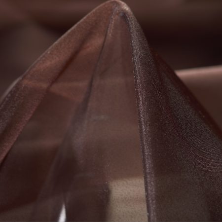 ORGANZA, SHIMMERING, BITTER CHOCOLATE