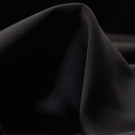 TECHNO STRETCH, VISCOSE BLEND, RAVEN BLACK