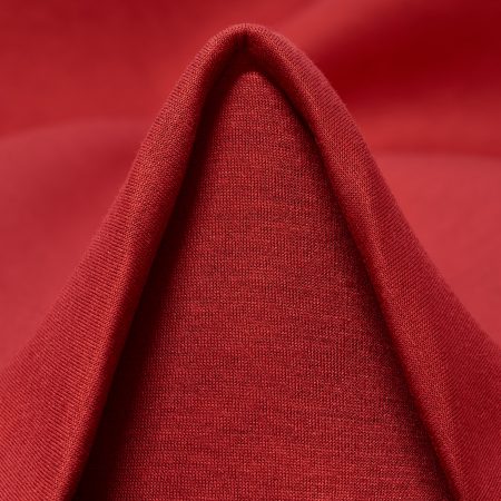 JERSEY, NEOPRENE, BONDED, RED PAPRIKA
