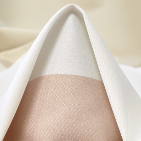 SATIN, VISCOSE BLEND, ELASTIC, VANILLA ICE&BROWN RICE