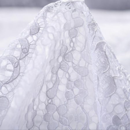 LACE, FLORAL, BRILLIANT WHITE