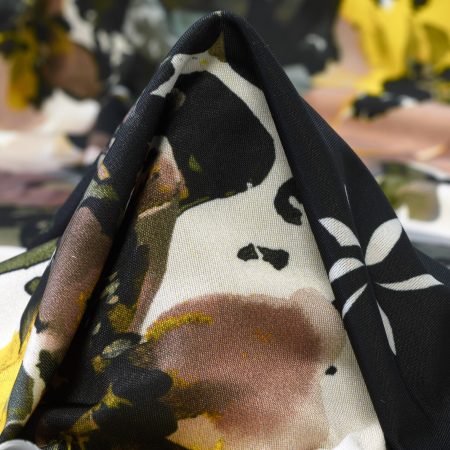 SINGLE JERSEY, PRINTED, SUNLIGHT&MAUVE