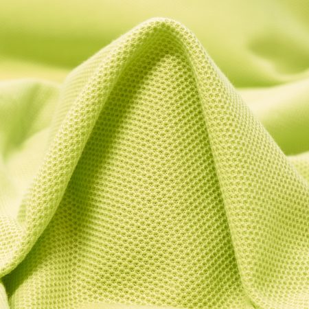 JERSEY, PIQUÉ, PALE LIME YELLOW