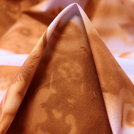 POPLIN, COTTON, PRINTED, FAIR ORCHID&MELLOW ROSE