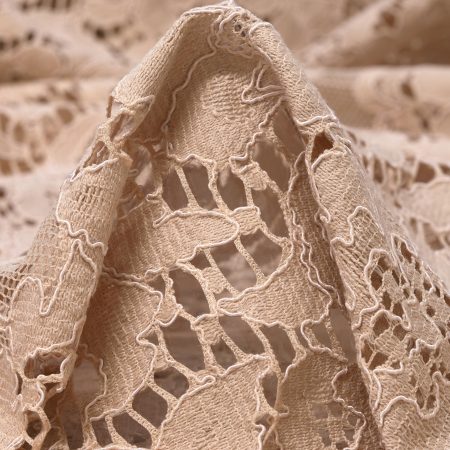 LACE, COTTON, VISCOSE BLEND, ROSE DUST