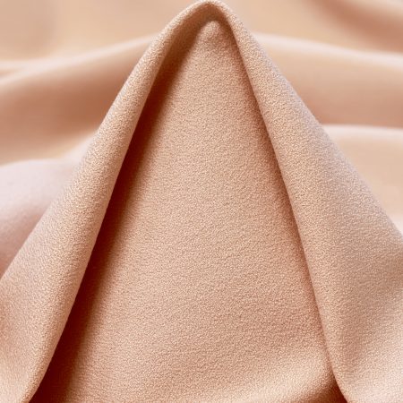 CRÊPE, VISCOSE BLEND, ELASTIC, ROSEWATER