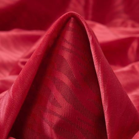 JERSEY, JACQUARD, ANIMAL, TANGO RED