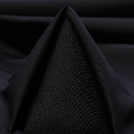 POPLIN, VISCOSE BLEND, RAVEN BLACK