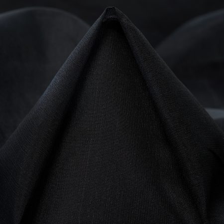 ORGANZA, RAVEN BLACK