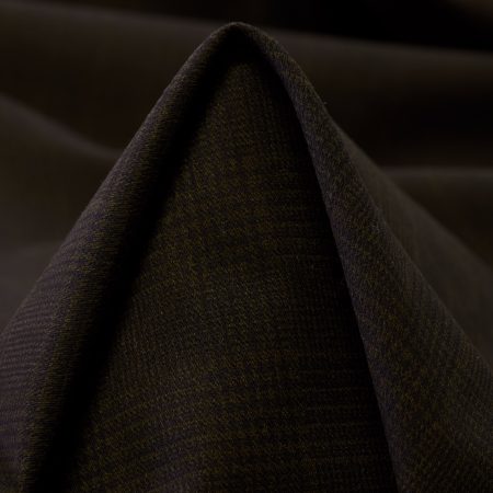 COTTON, CHECK, COATED, COFFEE BEAN