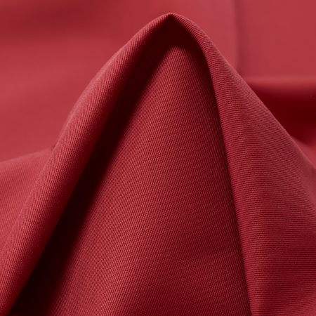GABARDINE, COTTON, RASPBERRY