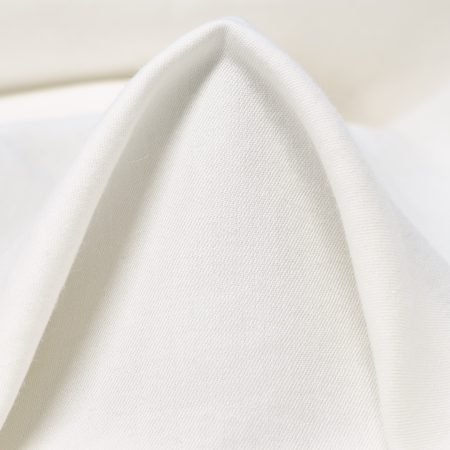 TWILL, RAMIE, COTTON, SNOW WHITE