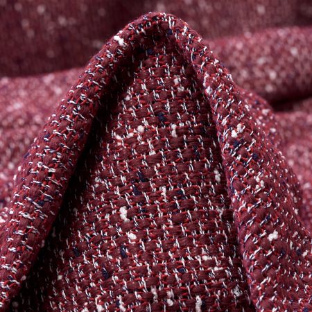 CHANEL, COTTON BLEND, MERLOT