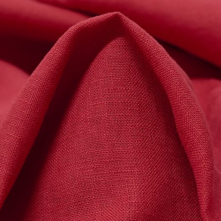 LINEN, BURGUNDY