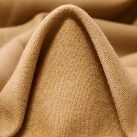 JERSEY, DOUBLE, WOOL, BISCUIT