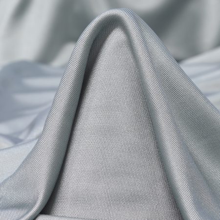 JERSEY, VISCOSE, SHIMMERING, BLUE FOX