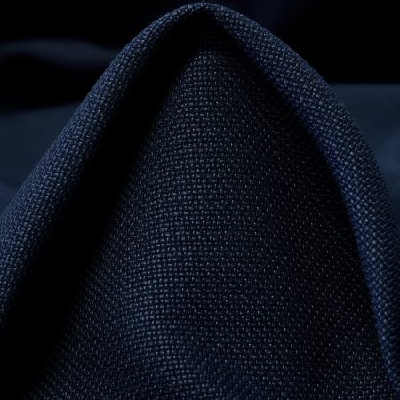 CANVAS, RAMIE, MICRO STRUCTURE, DARK BLUE