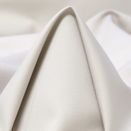 GABARDINE, COTTON, WHITE ONYX