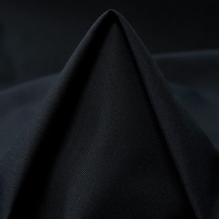 TWILL, COTTON, JET BLACK