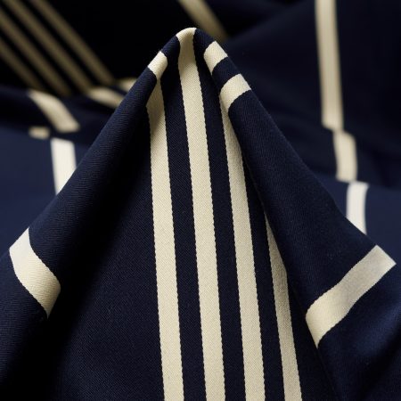 TWILL, COTTON, ELASTIC, DARK SAPPHIRE&ALMOND