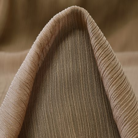 CHIFFON, CRÊPE, WRINKLY, TAUPE