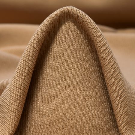 RIB JERSEY, MODAL, WOOL BLEND, ICED COFFEE