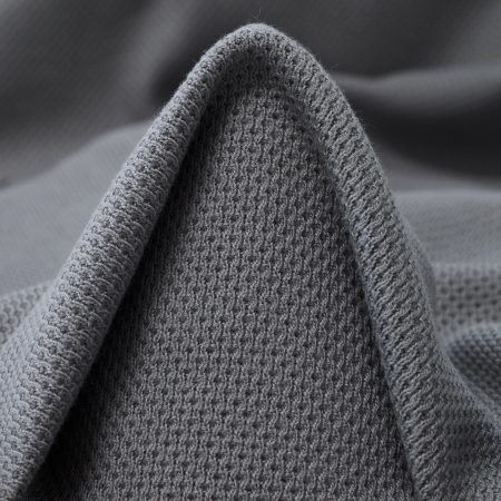 JERSEY, COTTON, MICRO STRUCTURE, GHOST GRAY