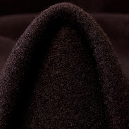 JERSEY, BOILED WOOL, BOUCLÉ, HOT FUDGE