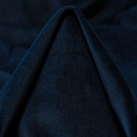 VELVET, COTTON, BLACK IRIS