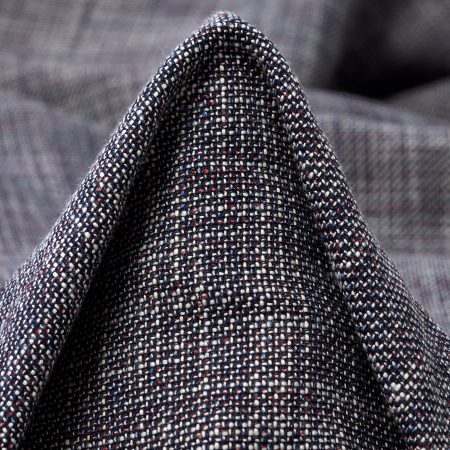 COOL WOOL, LINEN BLEND, MELANGE, FOLKSTONE GRAY