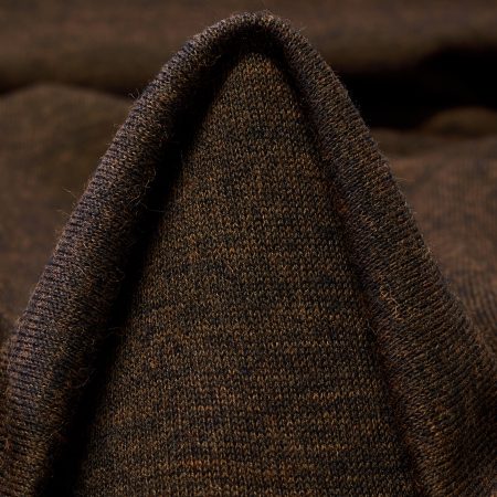 JERSEY, DOUBLE, WOOL, PECAN PIE