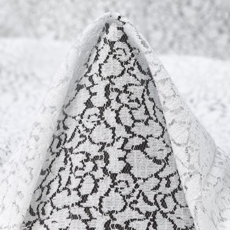 LACE, COTTON, BRILLIANT WHITE