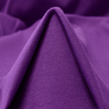 JERSEY, COTTON, ELASTIC, BRIGHT VIOLET