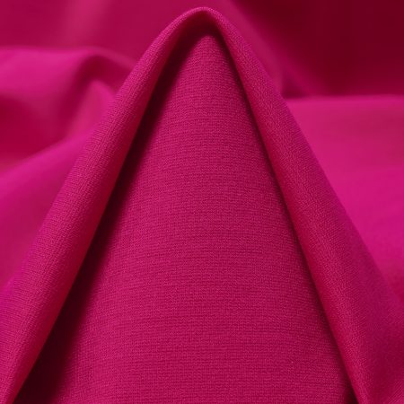 JERSEY, PUNTO MILANO, VISCOSE, PINK PEACOCK