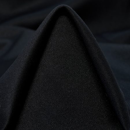 JERSEY, COTTON, RAVEN BLACK