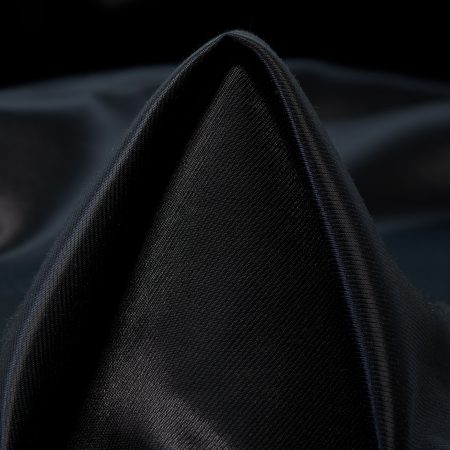 TWILL, CUPRO, COTTON, JET BLACK