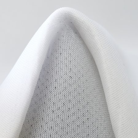 TECHNO JERSEY, DOUBLE, MESH, BRILLIANT WHITE