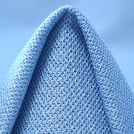 TECHNO JERSEY, DOUBLE, MESH, ALASKAN BLUE