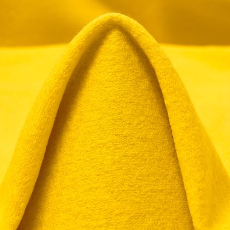 BOUCLÉ, BOILED WOOL, YELLOW CREAM