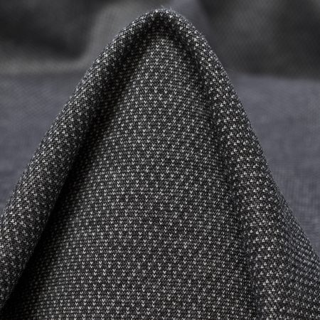 JERSEY, VISCOSE BLEND, MICRO DESIGN, BLACK INK