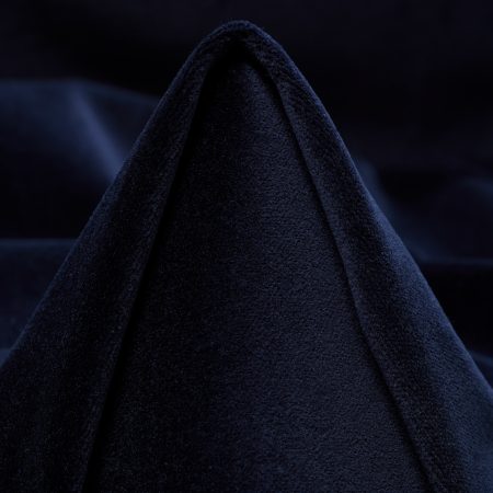 VELVET, COTTON, ELASTIC, BLACK IRIS