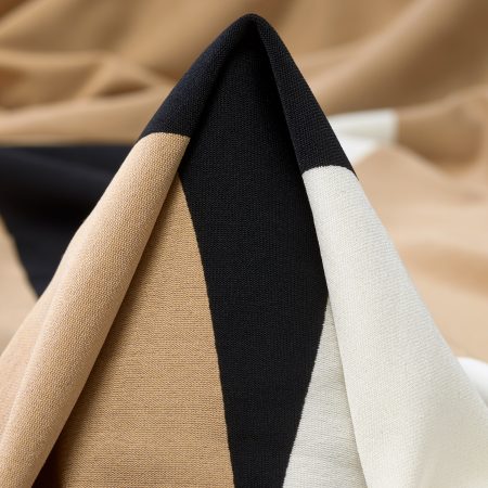 JERSEY, VISCOSE, SILK, IRISH CREAM&RAVEN BLACK